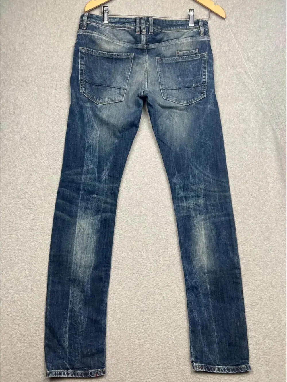 90s Vintage Patrizia Pepe PTZPP 1993 Stone Wash Straight Leg Jeans Mens Size 30